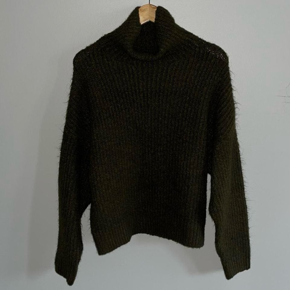 Urban Outfitters Olive Turtleneck Sweater